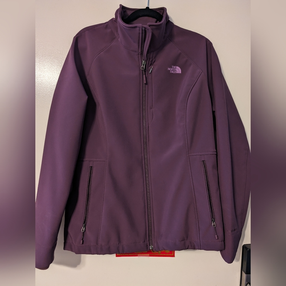 The North Face Apex Bionic Windwall Zip Softshell Jacket purple Women XL
